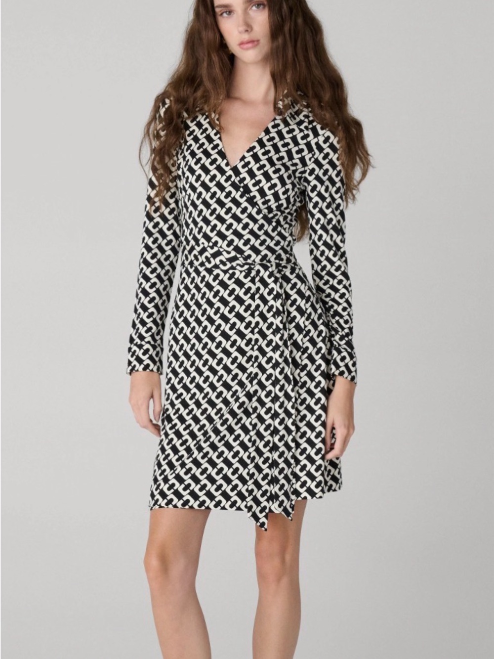 DVF Jeanne wrap dress like new